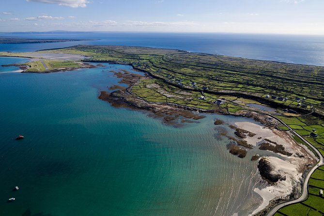Aran Islands Scenic Flight and Galway Rail Tour from Dublin - Inis Mor by bus: limestone lanes, churches, and Gaelic heritage