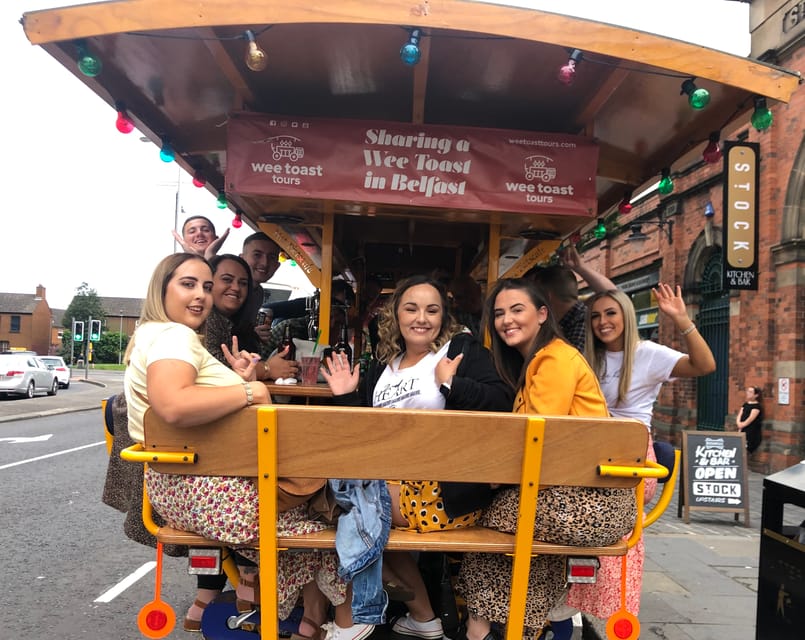 Belfast: City Centre Beer Bike Tour - The Belfast Beer Bike Pitch, in plain English