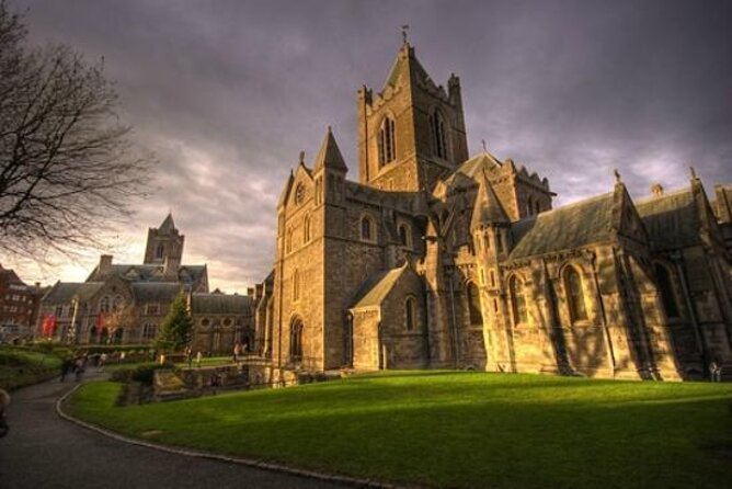 Book of Kells, Dublin Castle, Christ Church Cathedral Tour - River Liffey walk: whiskey, beer, rock, and film in one flowing intro