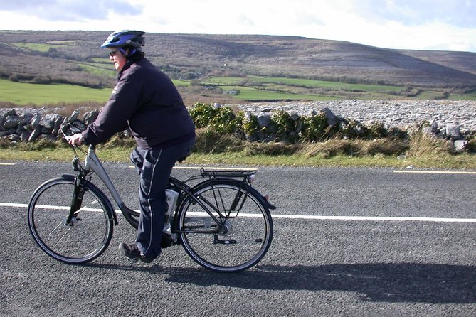 Burren Guided Electric Bike tour with Poulnabrone Portal Tomb - Stop 2: Noughaval Church, ancient and modern, plus the market stone