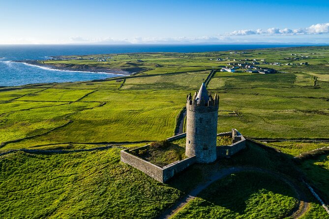 Chauffeur Private Cliffs of Moher Day tour from Dublin - Wild Atlantic Way driving: Galway Bay and the Aran Islands from the road