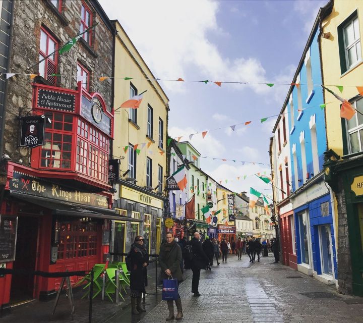 Cliffs of Moher and Galway Tour in Italian or Spanish - Galway’s 1.5 hours: what you can do without rushing yourself