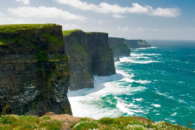 Cliffs of Moher & Burren Day Tour with a 2 hour stop at Cliffs - Dunguaire Castle and Kinvara Harbour: early history, quick stops, good views