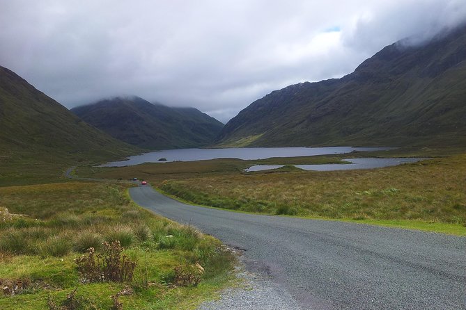 Connemara, Kylemore Abbey and Doolough Valley Full Day Private Tour from Galway - The road to Killary Fjord, framed by mountains and valleys