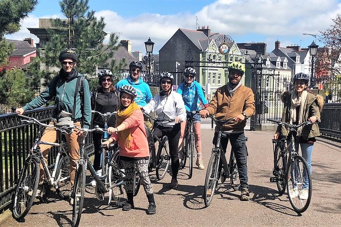 Cork City Cycle Tour - Standard & Electric Bike Options - The Butter Museum stop outside, short pause, fun factor