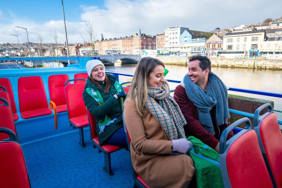 Cork City Hop On/Off Open Top Bus Tour - How to use hop-on/off in a smart 24 hours