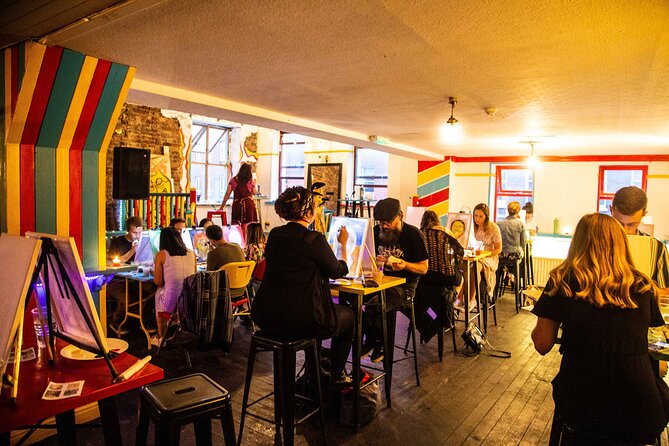 Drink & Draw: Paint A Masterpiece - Finding the vibe at This Must Be The Place, 42 Arran Quay