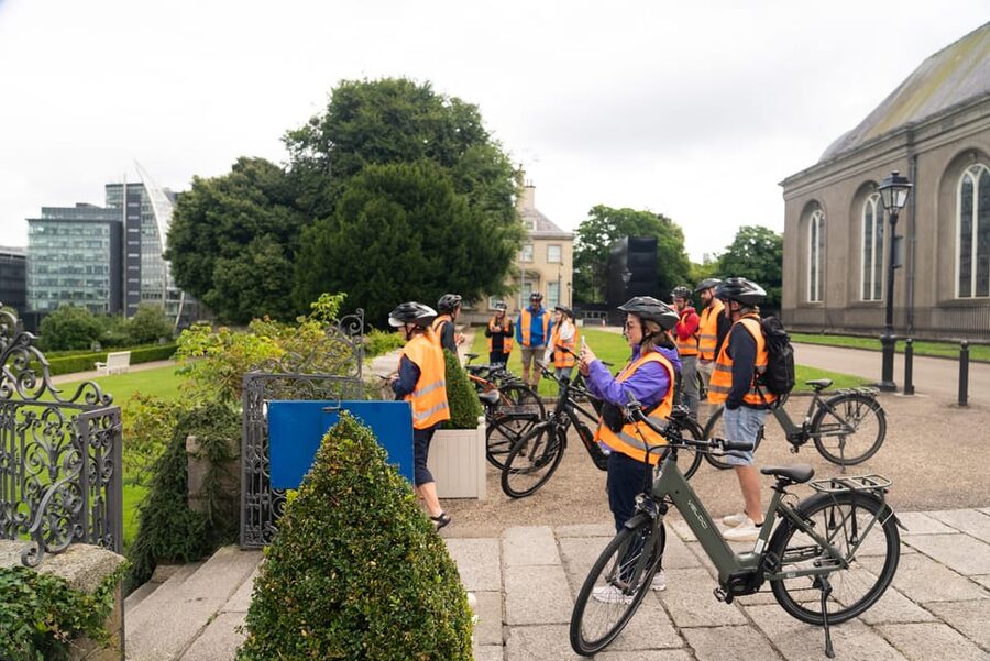 Dublin: Bike & E-Bike Tour with a Local Guide - St Patrick’s Cathedral and St Patrick’s Tower at the Digital Hub