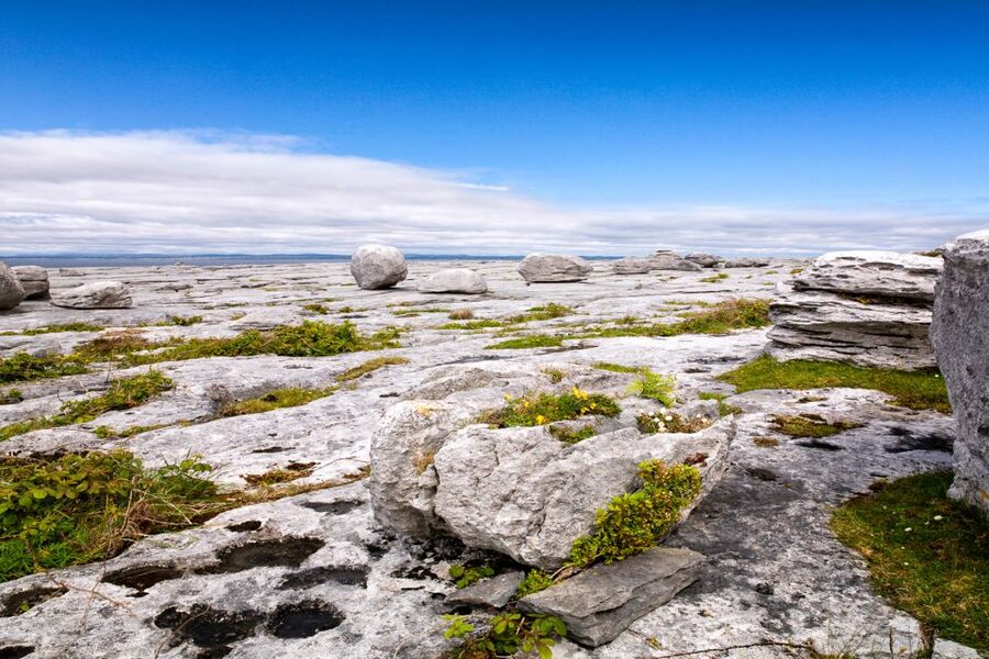 Dublin: Cliffs of Moher, Atlantic Edge & Galway City - Burren Coast and Burren National Park: geology, ancient sites, and fairy-fort energy