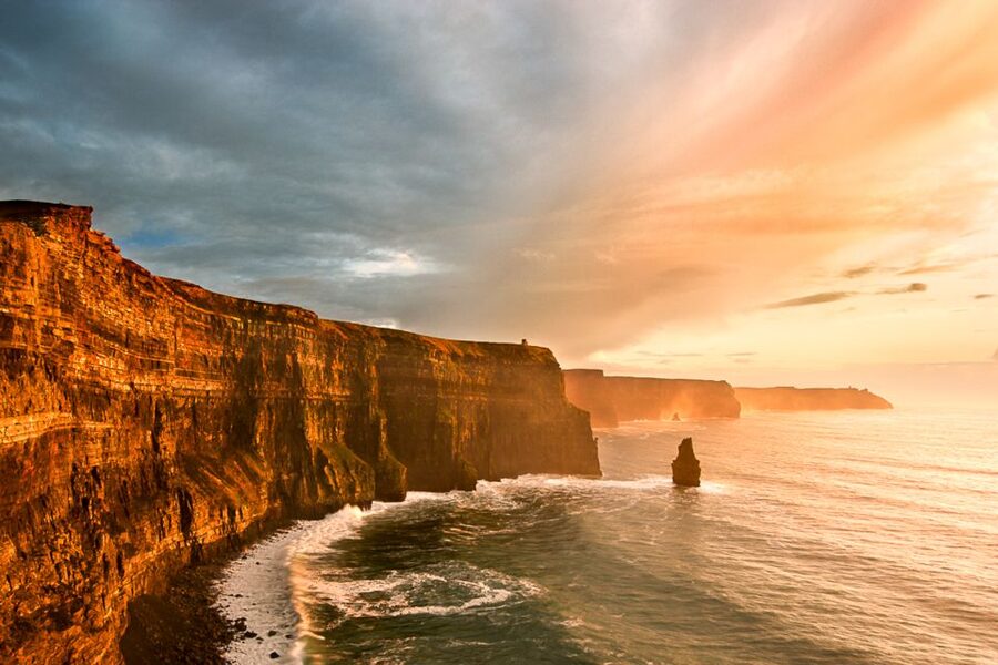 Dublin: Cliffs of Moher, Atlantic Edge & Galway City - The return ride: onboard Irish culture plus a tired-but-happy feeling
