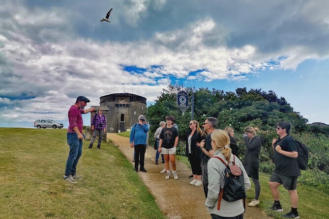 Dublin Coastal Hike, Pints & Puppies Adventure - How hard is it, really? Footwear, uphill walking, and muddy cliff paths