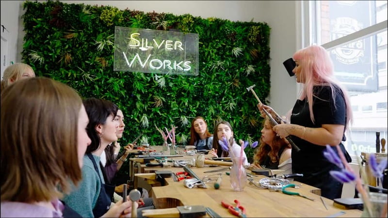 Dublin: Forge a Silver Ring Workshop on Drury Street - The Two-Hour Flow, Step by Step (So You Know What You Will Do)