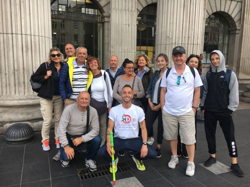 Dublin Highlights: 2.45-Hour Walking Tour in Italian - The GPO Museum and the Independence Story in One Practical Stop