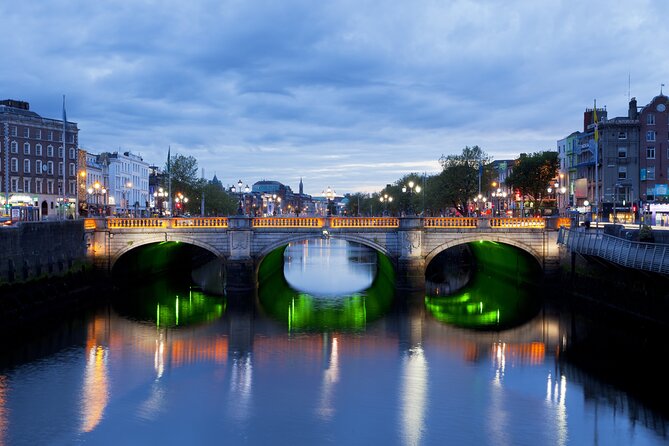 Dublin Live Guided Panoramic Open-Top Night Bus Tour - Price and value for a one-hour Dublin night intro
