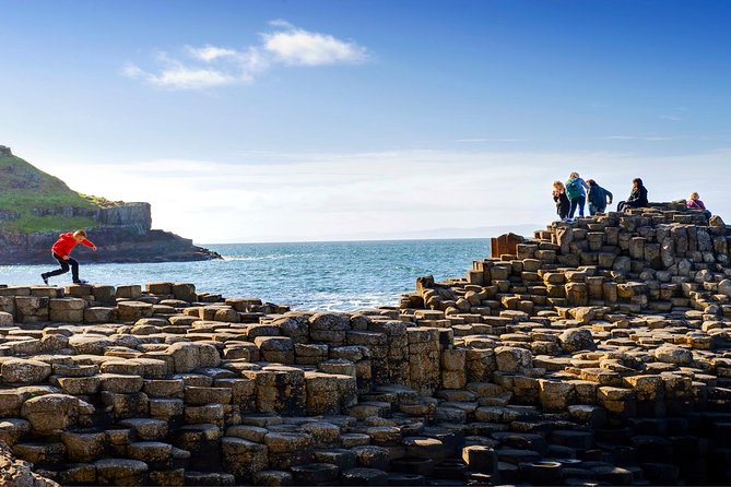 Dublin to Belfast Titanic, Dunluce Castle & Giant's Causeway Tour - Titanic Belfast: 9 galleries, plus hands-on shipyard storytelling