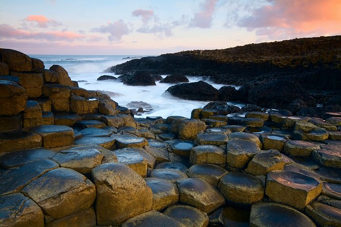Dublin to Dunluce Castle, Giant's Causeway, Dark Hedges & Belfast - Stop 2: Giant’s Causeway, myths on top of real geology
