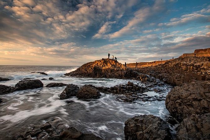 Dublin to Dunluce Castle, Giant's Causeway, Dark Hedges & Belfast - Stop 1: Dunluce Castle on the north coast of Antrim