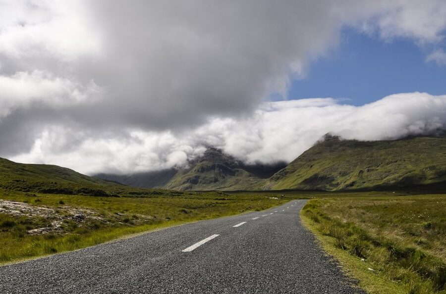 From Dublin: Connemara and Galway Bay Day Tour - Inagh Valley and the mountain backdrops, Twelve Bens and Maamturks