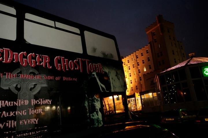 From Dublin: Gravedigger Ghost Bus Tour - Trinity College to Plague Legends: The Tone Is Set Fast