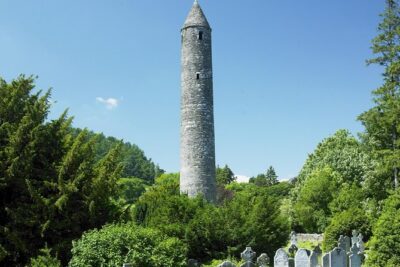 Wicklow, Glendalough, Waterfall & Sheepdog demo