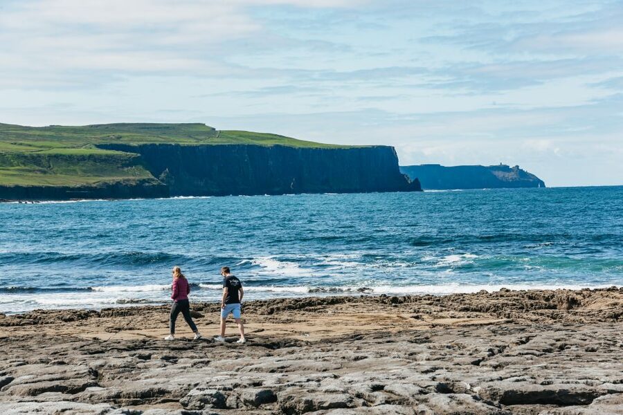 From Galway: Aran Islands & Cliffs of Moher Full-Day Trip - Doolin ferry time to Inisheer: the dolphin search window