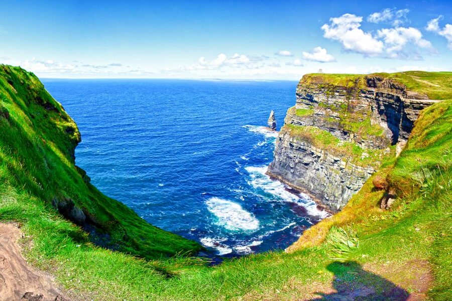 From Galway: Cliffs of Moher Half-Day Express Trip - The visitor experience and the virtual reality aerial tour