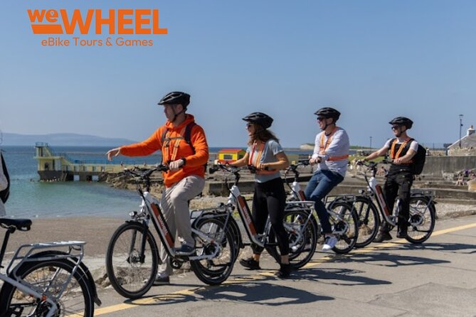 Galway City E-Bike Scavenger Hunt Game - Stop 1 to Stop 3: Salthill Promenade, Wild Atlantic Way, and the Spanish Arch