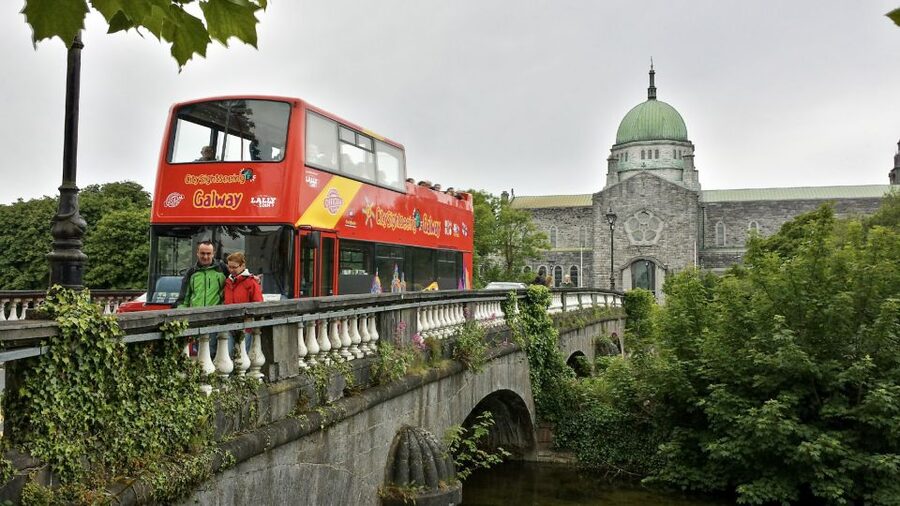 Galway: City Sightseeing Hop-On Hop-Off Bus Tour - Timing and starting point: Eyre Square, then build your day