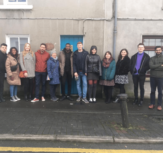 Galway: HerGalway Walking Tour - Eyre Square Meet-Up: The Browne Doorway Detail Matters