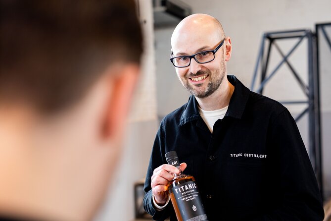 Giant Causeway, Dark Hedges & Whiskey Distillery tour from Dublin - Titanic Distillers at Thompson Dock: shipyard whiskey with a guided tasting