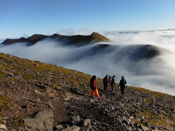 Guided Climb of Carrauntoohil with KerryClimbing.ie - Summit reality: cold air, wind, and the need for your warm layer