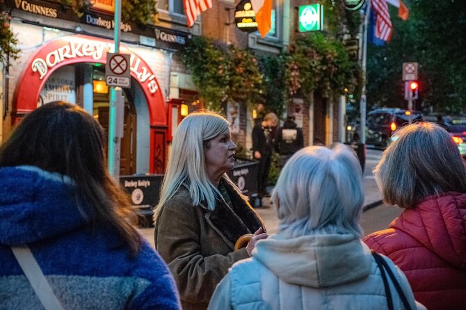 Haunted Dublin Walking Tour - Temple Bar at the start point: where the night mood begins