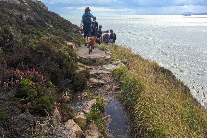 Howth Safari Hiking Tour - Doldrum Beach and the sea caves: the “tides permitting” part is real