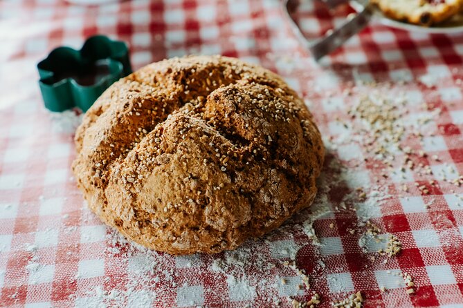 Irish Soda Bread Baking and Food Heritage Experience - Tea, warm bread, butter, and locally made jam