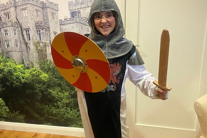 Lismore Castle VR Experience - Dressing up and photos after VR, a small extra that hits