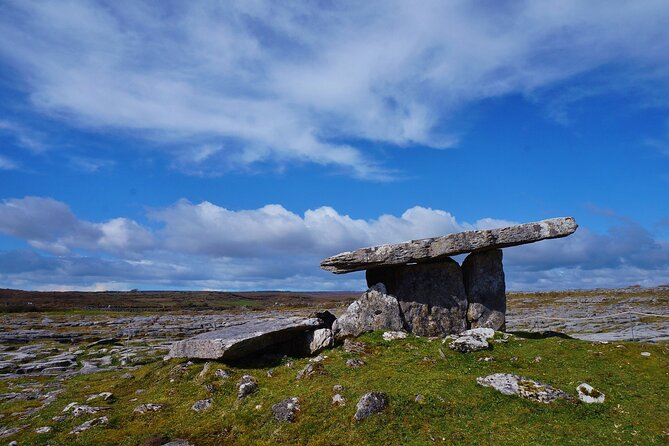 Private Burren and Cliffs of Moher Full Day Tour - Poulnabrone Dolmen: a short stop on the limestone plateau