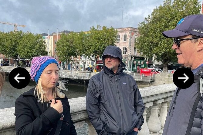 Private Walking Tour in Dublin - The Spire and Ha’penny Bridge: two landmarks that teach you how Dublin frames the river