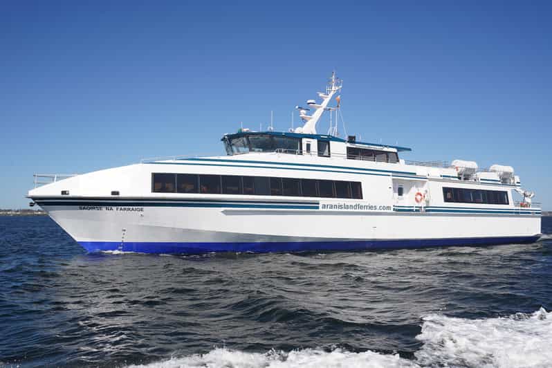 Rossaveel, Galway: Ferry Transfer to Inis Mór (Aran Islands) - The ferry ride: comfy seating, bar service, and occasional crowds