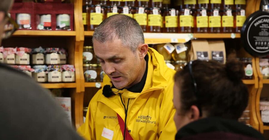 Westport: Fun-filled walking tour of a beautiful town - Westport Town Hall Theatre start point, and what your first five minutes should look like